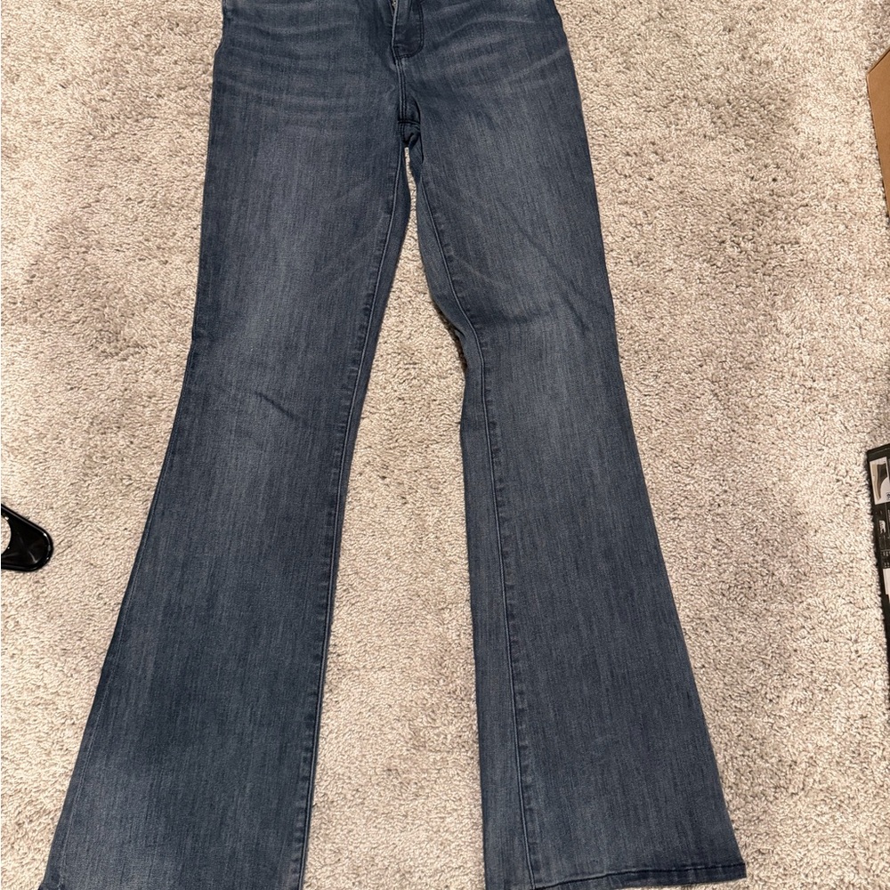 Kut from the Kloth Dark Blue Wide Leg Jeans